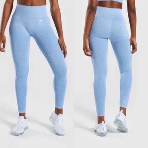 Gymshark Vital Seamless Leggings Light Blue